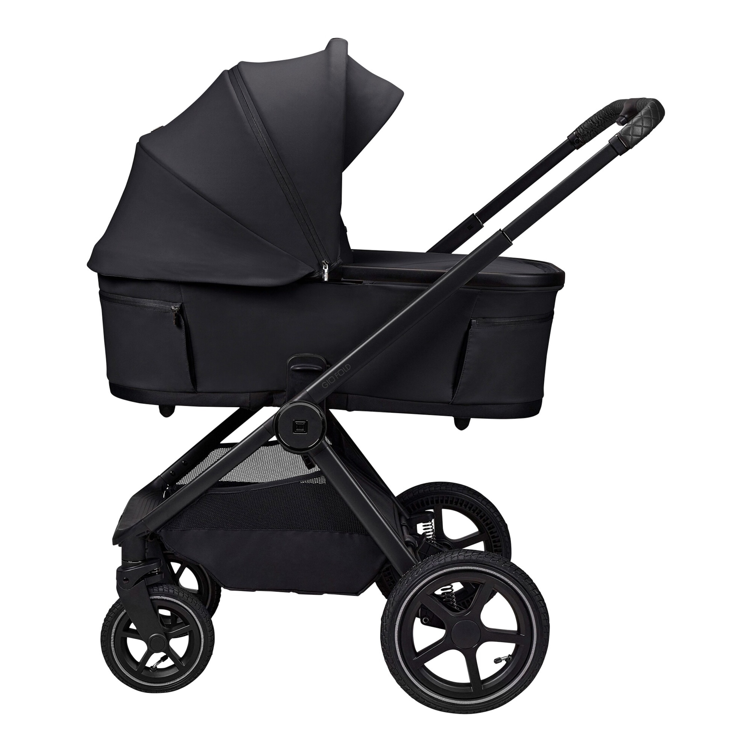 Moon Diamond Kombikinderwagen GIO FOLD Air schwarz
