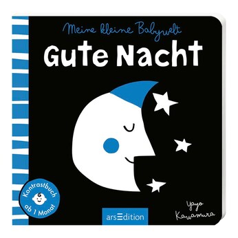 Pappbilderbuch Meine kleine Babywelt: Kontrastbuch Gute Nacht