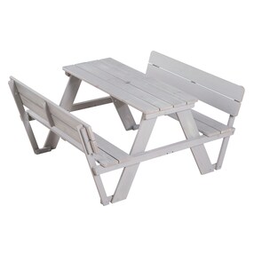 Kindersitzgruppe 'PICKNICK for 4' Outdoor +, mit Lehne, mit Schirm Set  Outdoor +