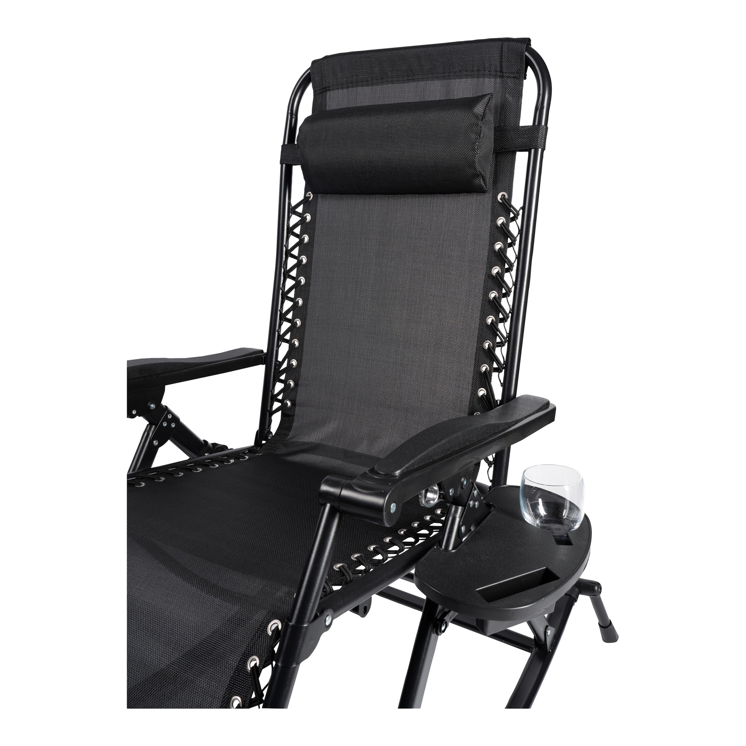 Variabler-Schaukelstuhl "Ergo" mit Liegefunktion, Fußstütze und verstellbarem Kissen