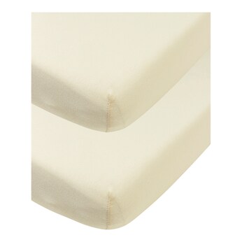 2er-Pack Jersey-Spannbetttücher 40x80 - 40x90cm