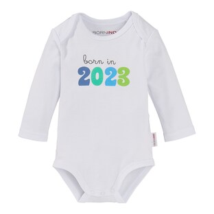 Body inscription à manches longues « born in 2023 »