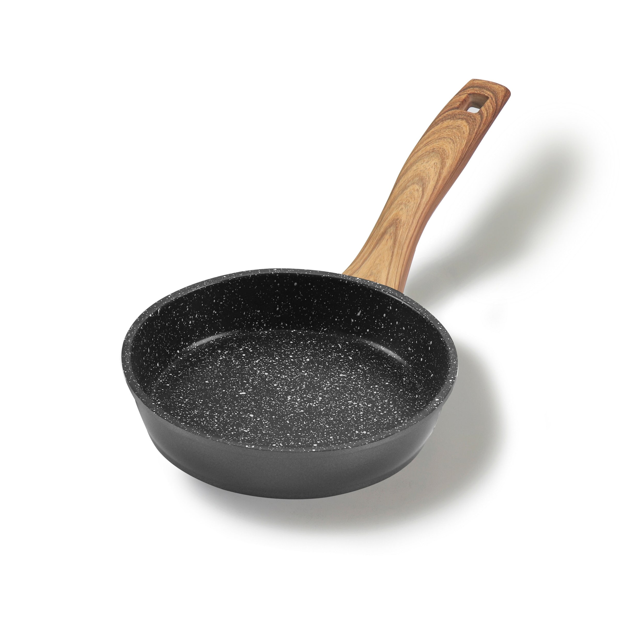 STONELINE® STONELINE Bratpfanne 14 cm | ohne Deckel - Holzoptik