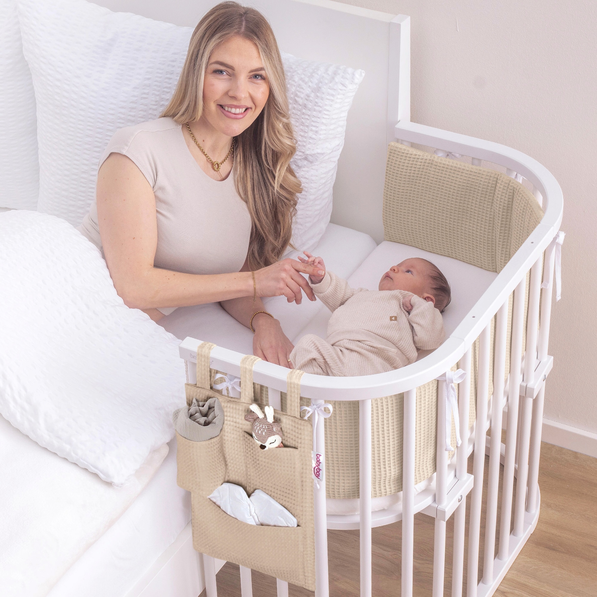 Babybay® Utensilo Waffelpiqué