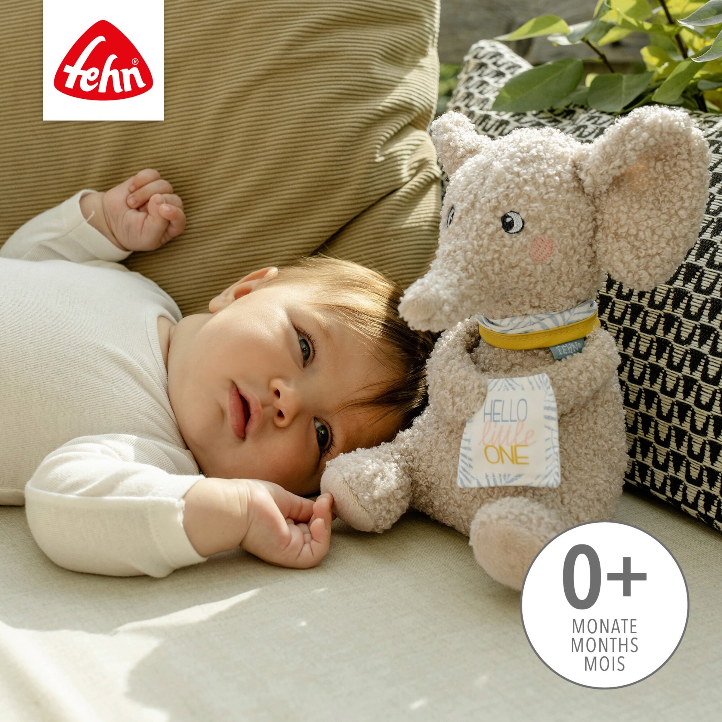 Kuscheltier Elefant Erik Hello little One 22cm