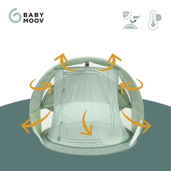Strandmuschel Moov & Protect mit UV-Schutz 50+