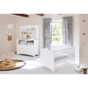 Chambre bébé Florentina 2 pièces extra-large, avec support pour étagère extra-large