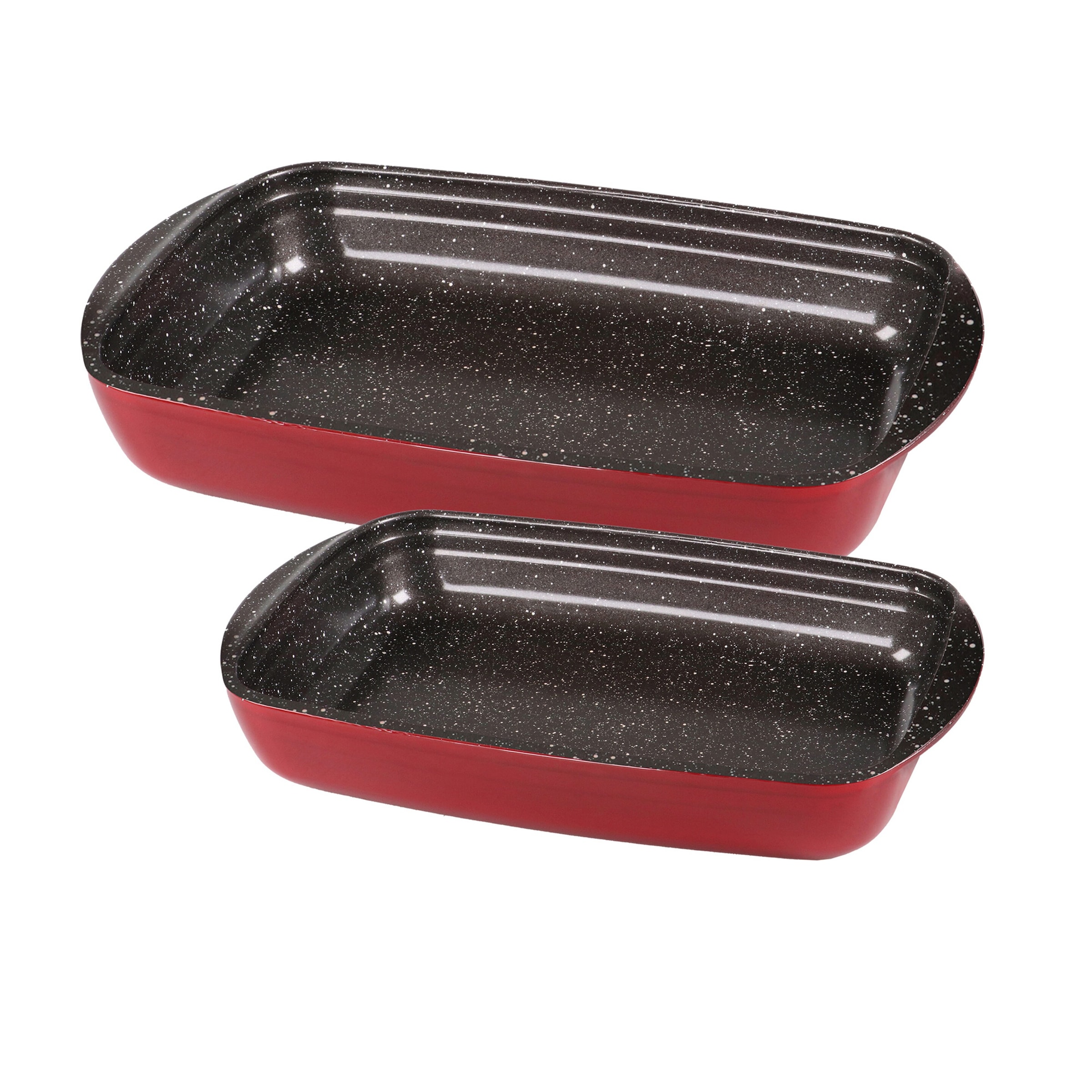 STONELINE® STONELINE Auflaufform Eckig Set 2-teilig