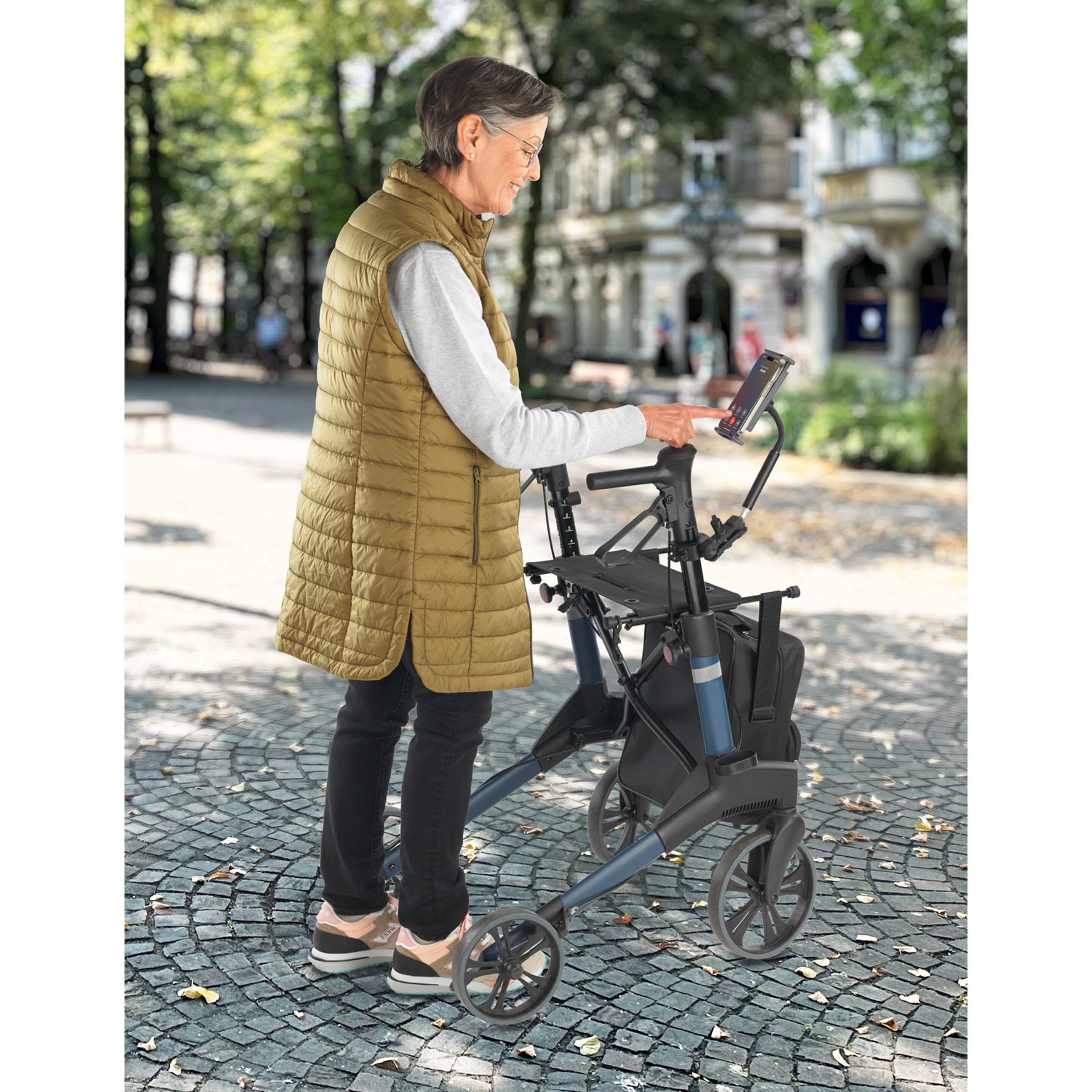 Handy- und Tablethalter für Rollstuhl &amp; Rollator