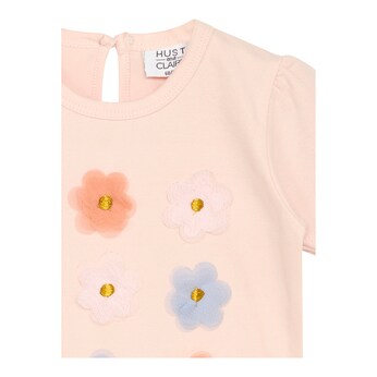 T-Shirt Tüll-Blumen