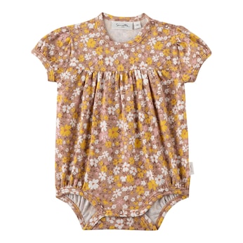 Body kurzarm Blumen