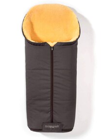 Kinderwagen Lammfell-Fußsack Iglu