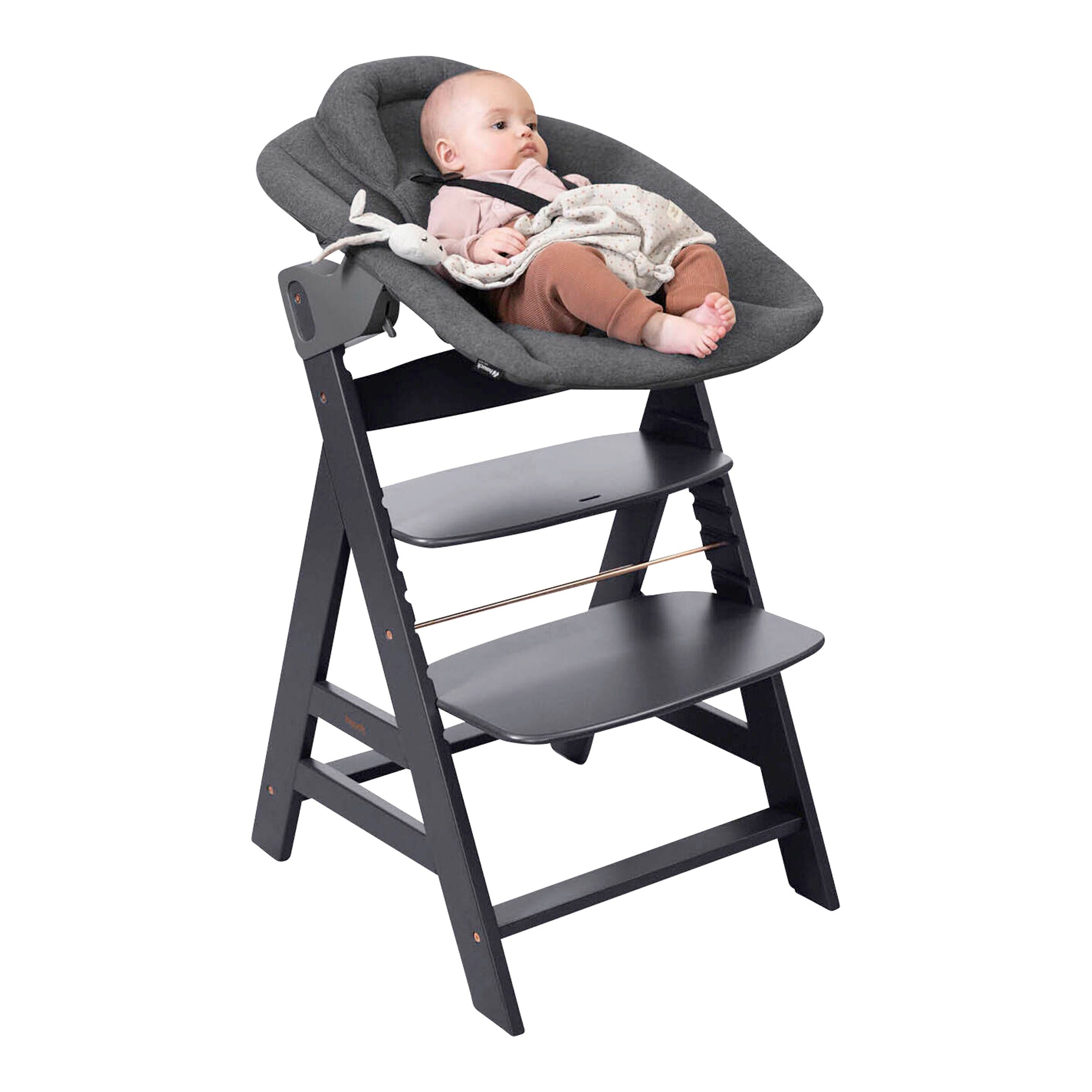 Hauck Hochstuhl Alpha inkl. Newborn Set Plus BLACK WEEK DEALS