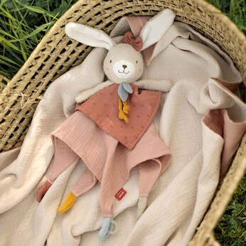 Schmusetuch Hase fehnNATUR