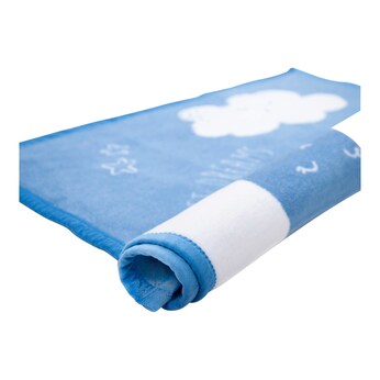 Babydecke Unicade mit Namen 75x100 cm