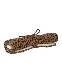 Bio-Kollektion: Wickeltasche mit Leoprint  mit Recycling-Polyester