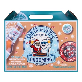 Adventskalender für Männer "Santa & Yeti"