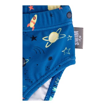 Badewindelhose mit UV-Schutz Weltall
