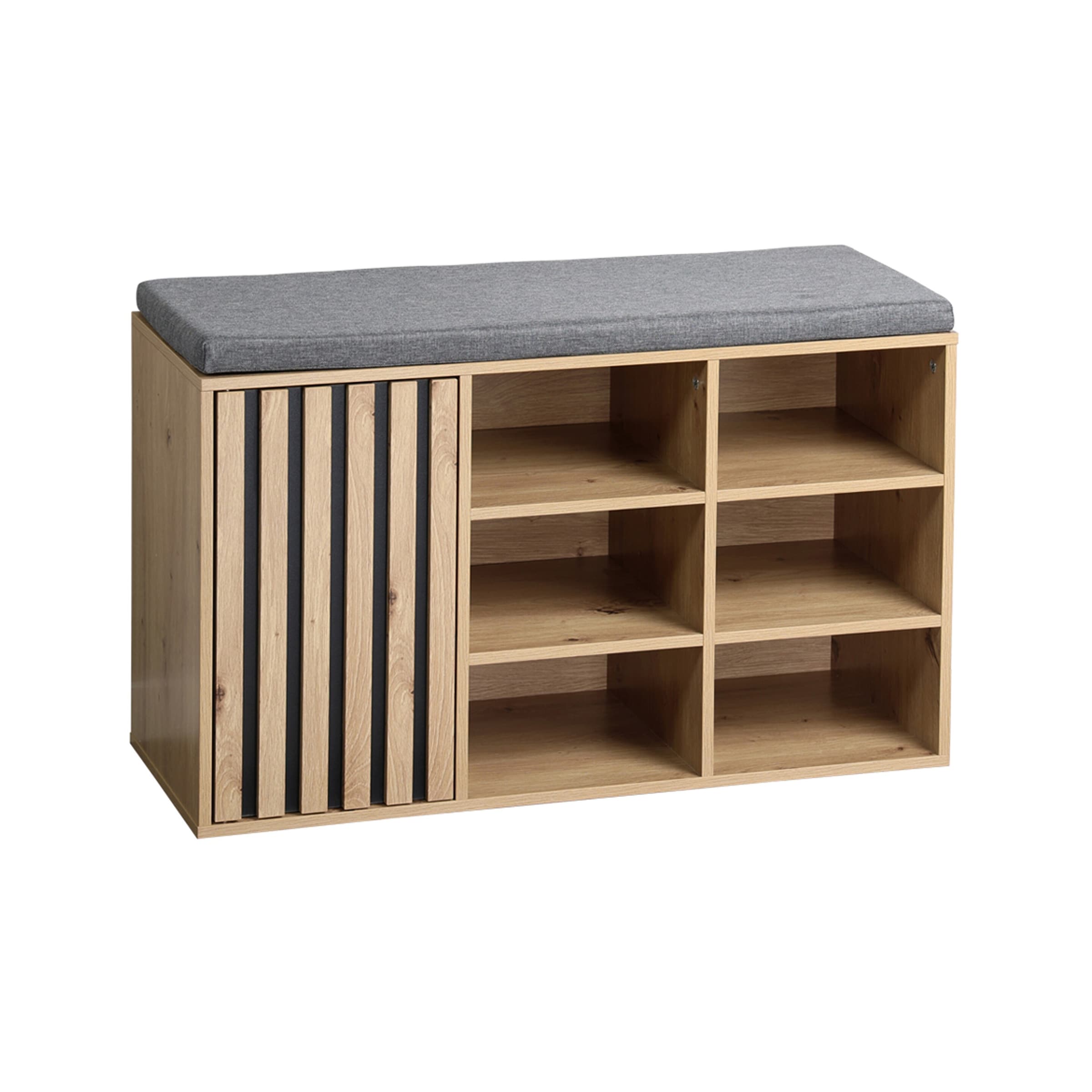 Schuhschrank mit Sitzkissen