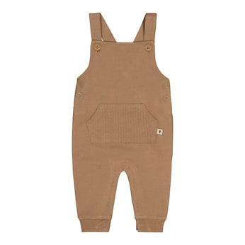 Sweat-Latzhose mit Tasche