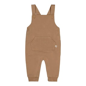 Sweat-Latzhose mit Tasche