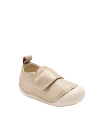 Weiche Baby Klett-Hausschuhe