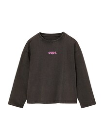 Shirt mit Schriftzug Mädchen BASIC