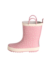 Kinder Gummistiefel mit Henkeln, Blumen oder Leo-Print