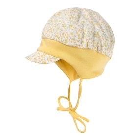 Ballonmütze mit UV-Schutz Blumen