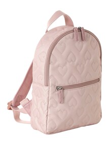 Mädchen Rucksack mit Stepp-Herzen für Kita & Grundschule