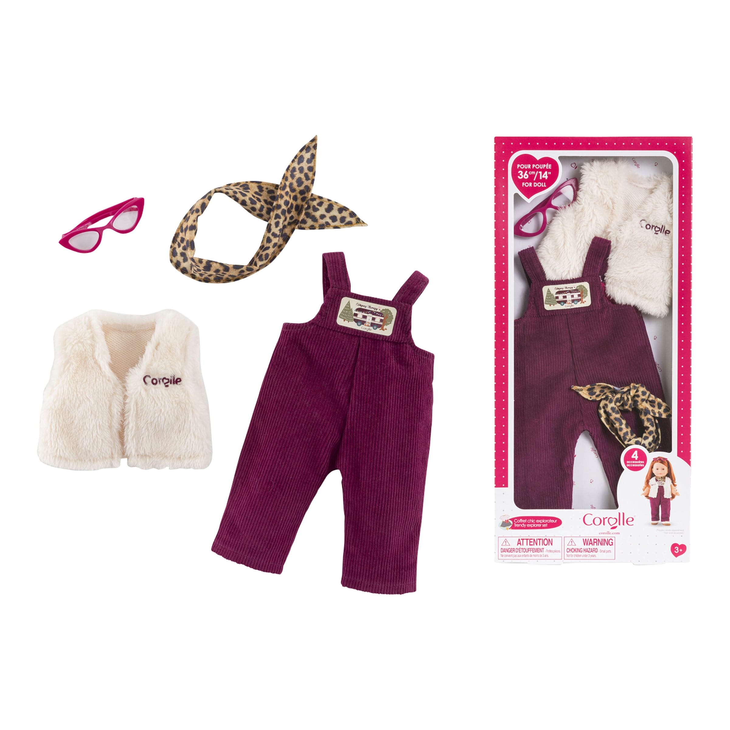 Puppen Outfit Entdecker Set Trendy
