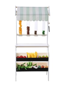Kinder Marktstand mit Obst und Gemüse, Holz FSC®
