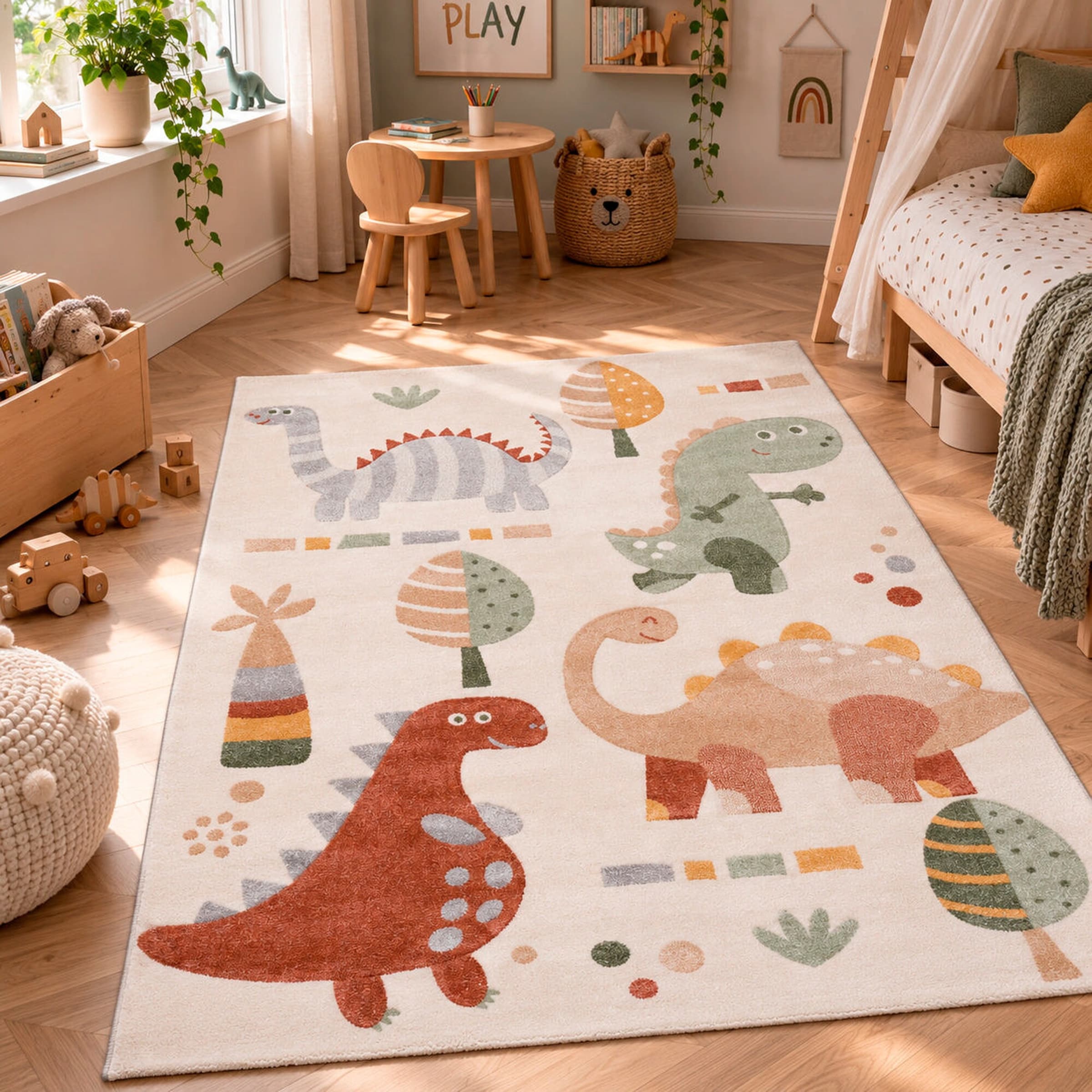 Pergamon Kinder Teppich Maui Kids Dinos