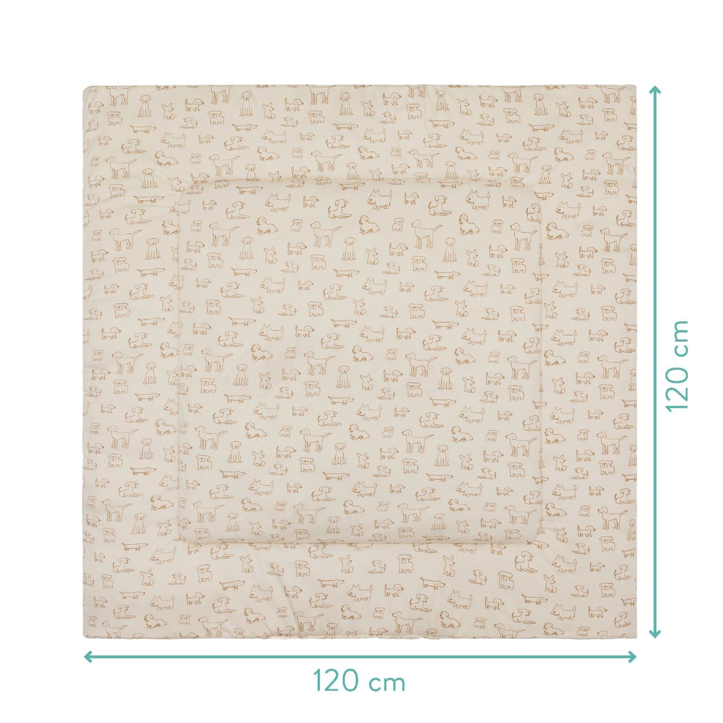 Laufgittereinlage Jersey 120x120 cm