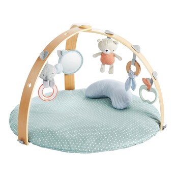 Spielbogen aus Holz mit Decke