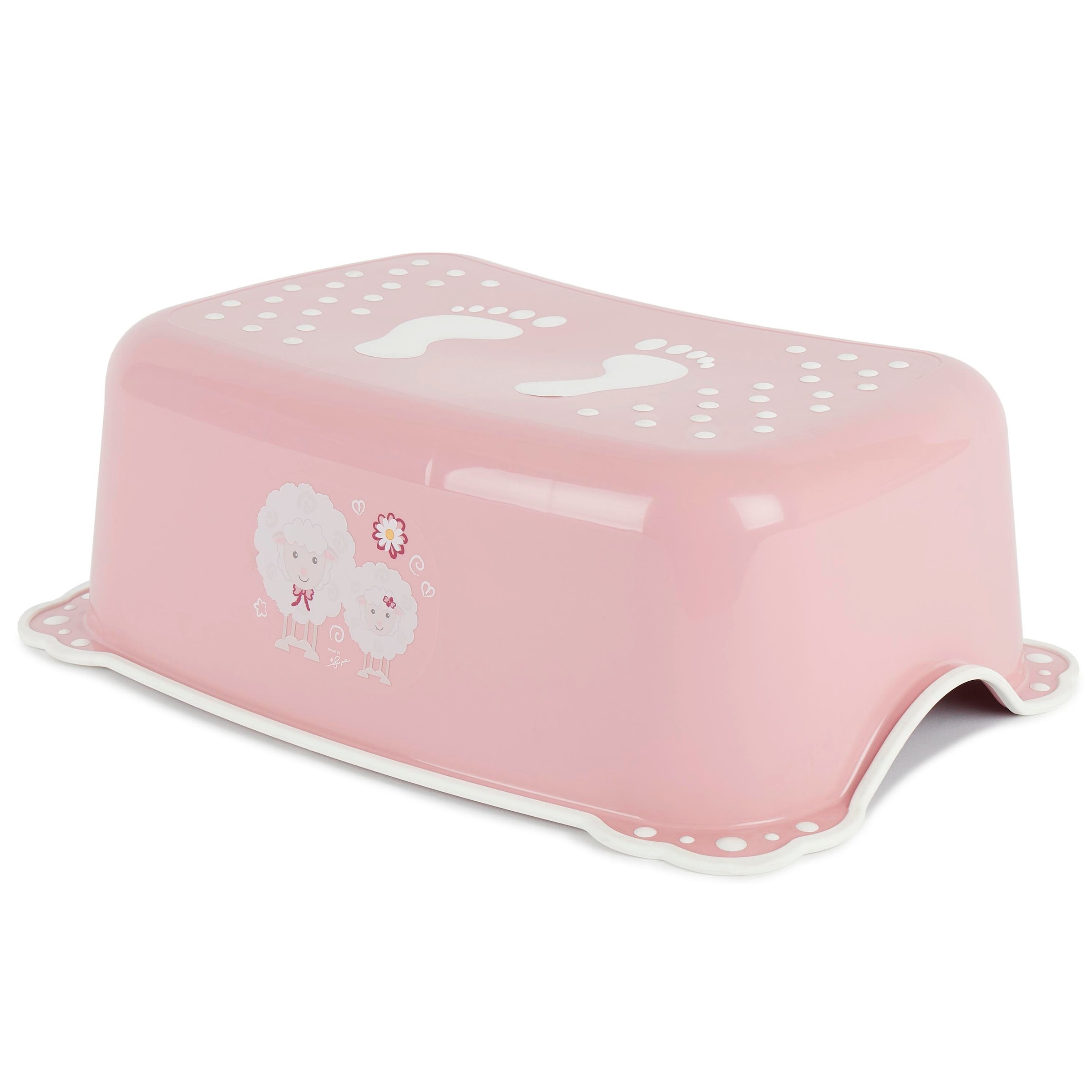 Bieco Kinder Tritthocker Schaf Anti-Rutsch 42x28,5cm