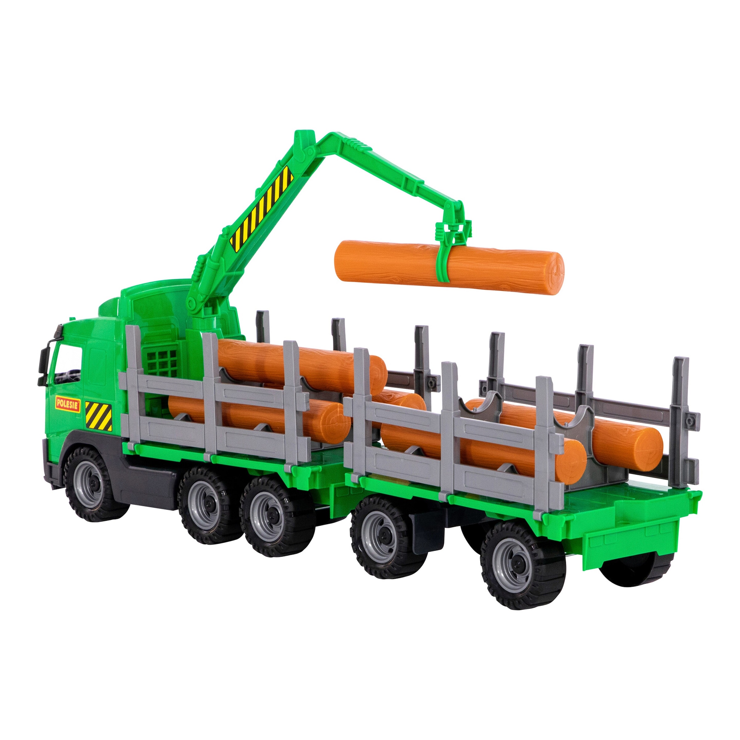 PowerTruck Holzfrachter mit Anhänger