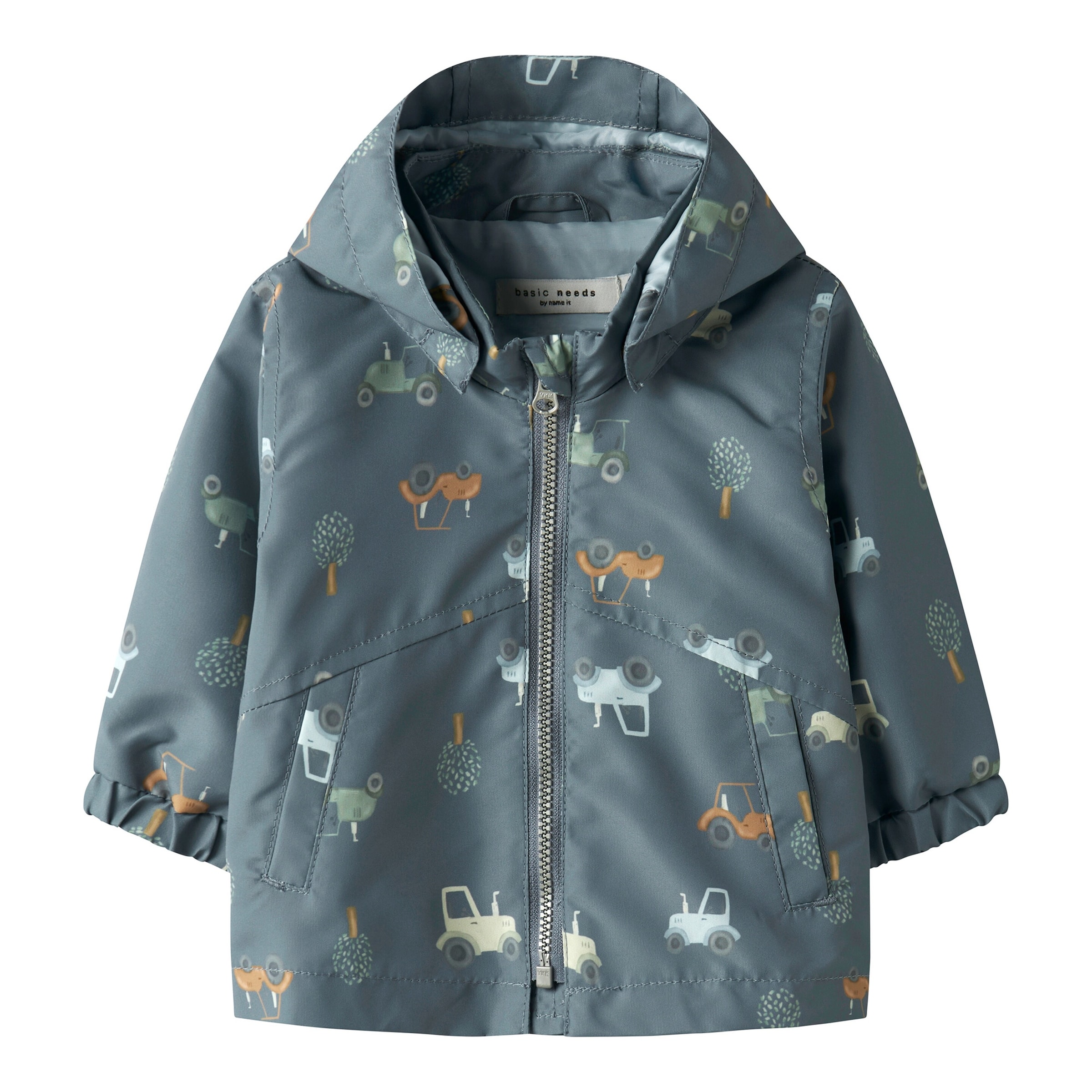 Name It Windbreaker mit abnehmbarer Kapuze Traktoren