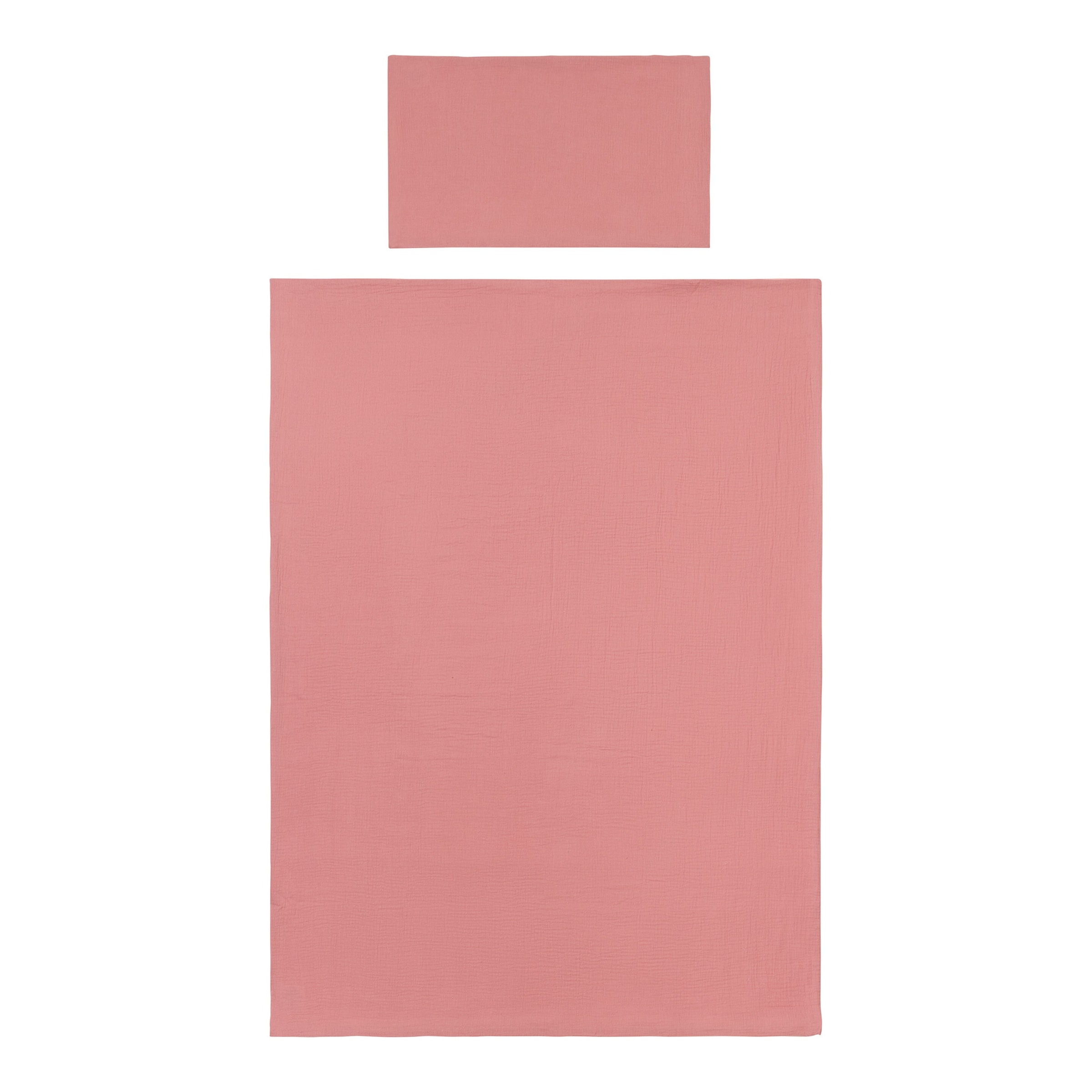 Bornino Home Wende-Bettwäsche Musselin 40x60/100x135 cm