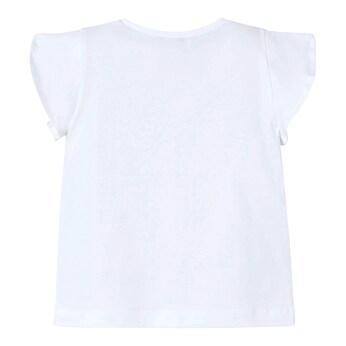 T-Shirt Mädchen Pailletten Tüll