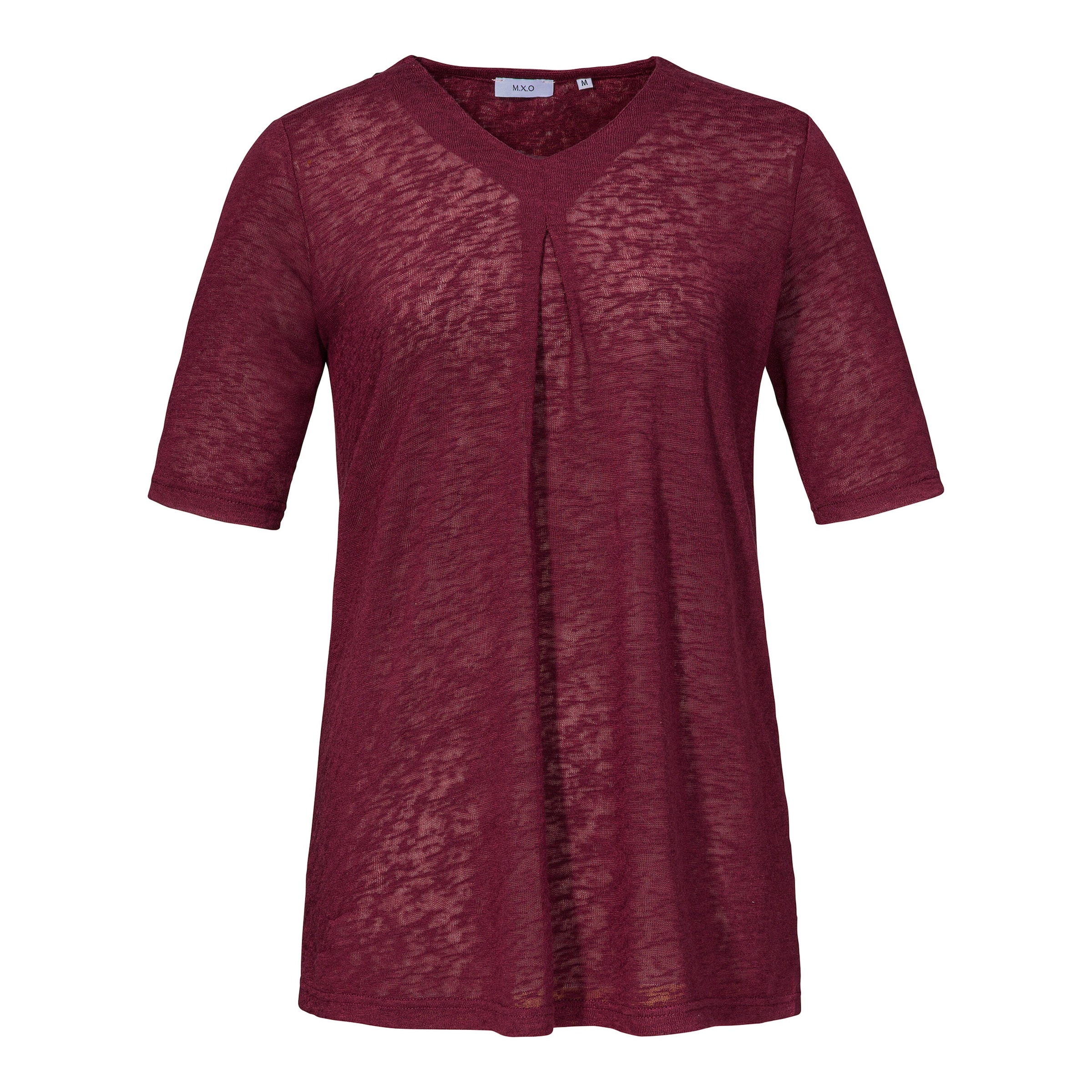 Tunika-Shirt „Leinenoptik“