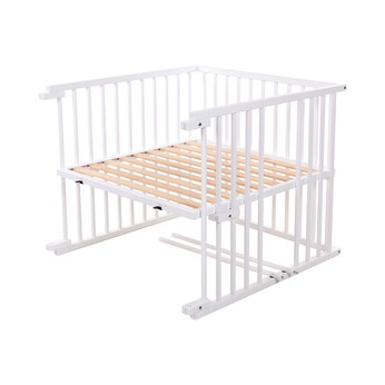 Bundle Beistellbett Boxspring inkl. Matratze MediTex® und Kinderbettumbausatz inkl. Matratze MediTex® extraluftig
