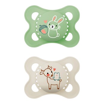 2er-Pack Schnuller Original Latex, 0-6M