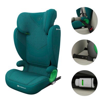 Kinderkraft Kindersitz JUNIOR FIX 2 PLUS grün
