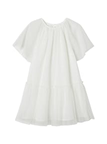 Mädchen Festkleid mit Schmetterlingsärmeln
