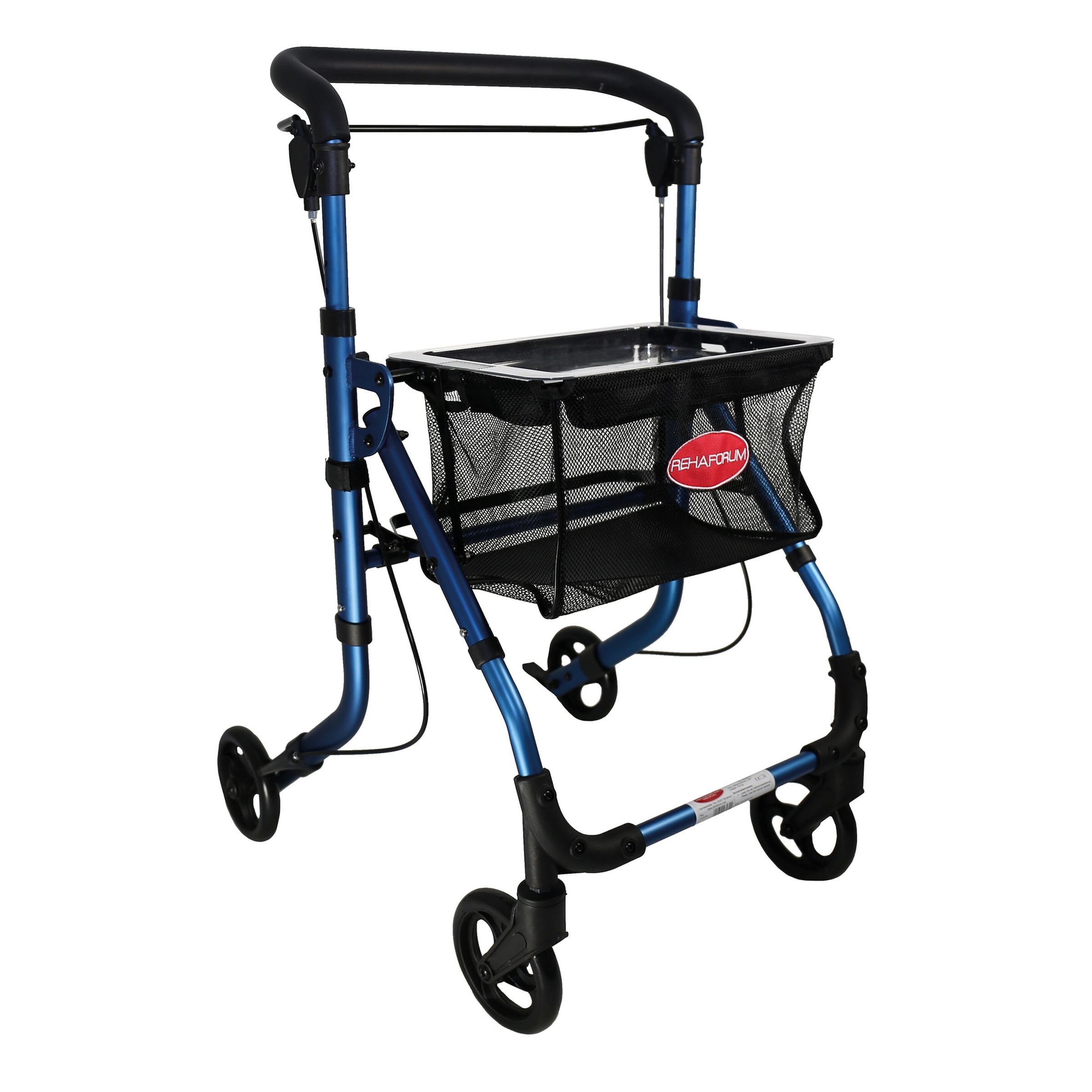 Indoor-Rollator Actimo Home mit Korb und Tablett, schmal, klappbar von REHAFORUM MEDICAL