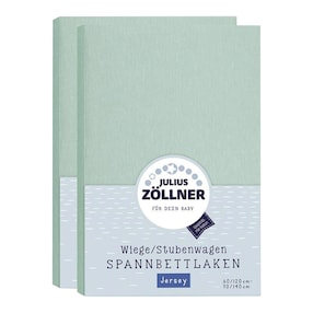 2er-Pack Jersey-Spannbetttücher 70x140 cm