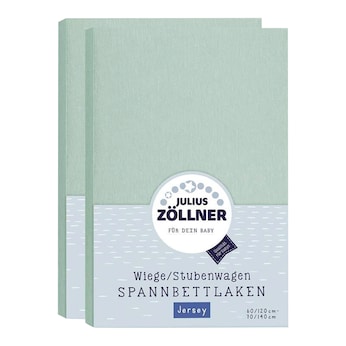 2er-Pack Jersey-Spannbetttücher 70x140 cm