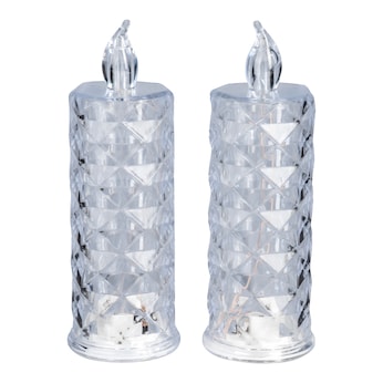 LED-Kerzen „Diamond“, 2 Stück