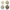 4er-Pack Colour Schnuller Latex, 0-6M